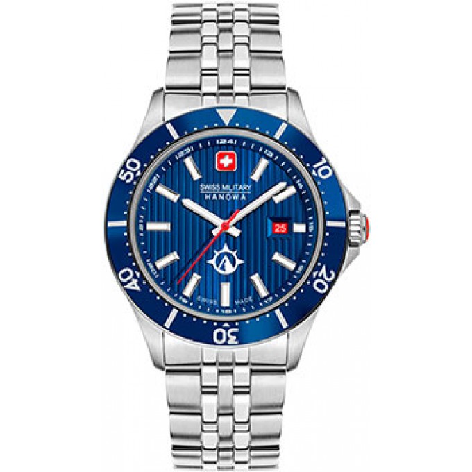Швейцарские наручные мужские часы SWISS MILITARY HANOWA SMWGH2100602. Коллекция Flagship X W230394