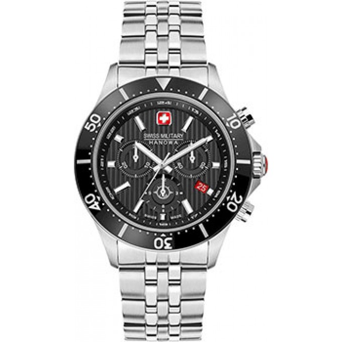 Швейцарские наручные мужские часы SWISS MILITARY HANOWA SMWGI2100701. Коллекция Flagship X Chrono W230404