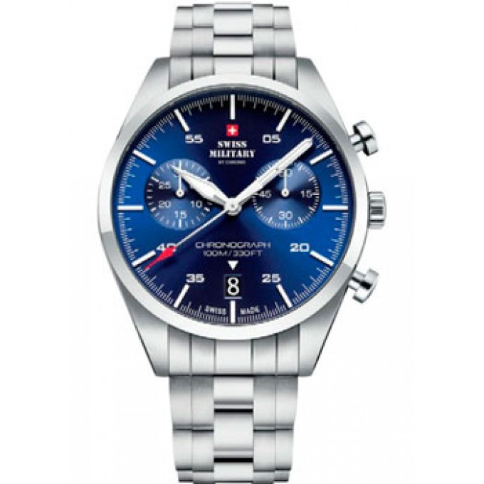 Швейцарские наручные мужские часы SWISS MILITARY SM34090.02. Коллекция Elegant Sports W230720