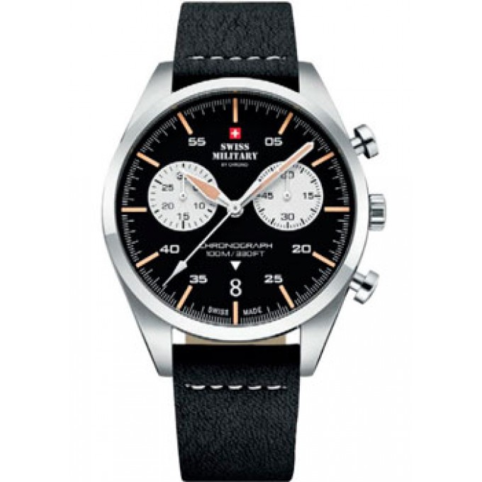 Швейцарские наручные мужские часы SWISS MILITARY SM34090.03. Коллекция Elegant Sports W230721
