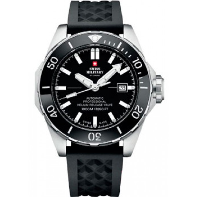 Швейцарские наручные мужские часы SWISS MILITARY SMA34092.04. Коллекция Diver 1000m W230738