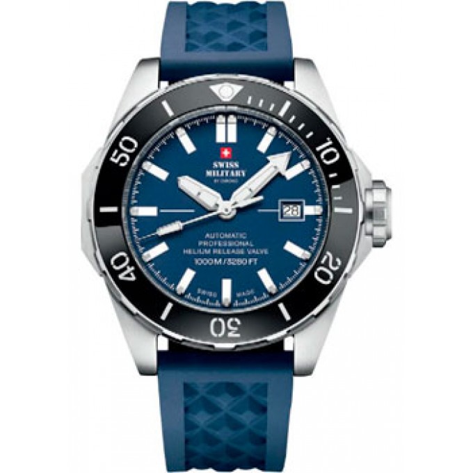 Швейцарские наручные мужские часы SWISS MILITARY SMA34092.05. Коллекция Diver 1000m W230739
