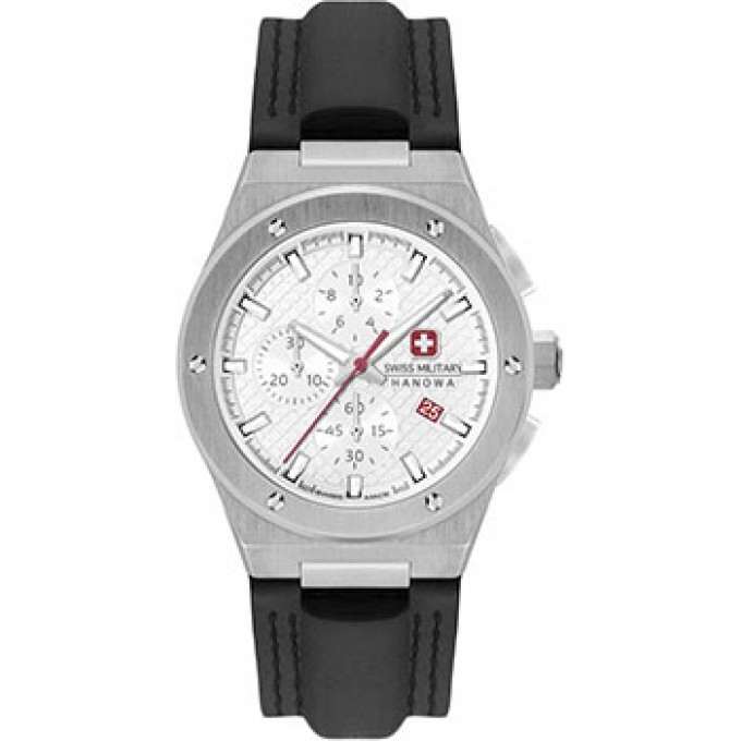 Швейцарские наручные мужские часы SWISS MILITARY HANOWA SMWGC2101701. Коллекция Sidewinder Chrono W232773