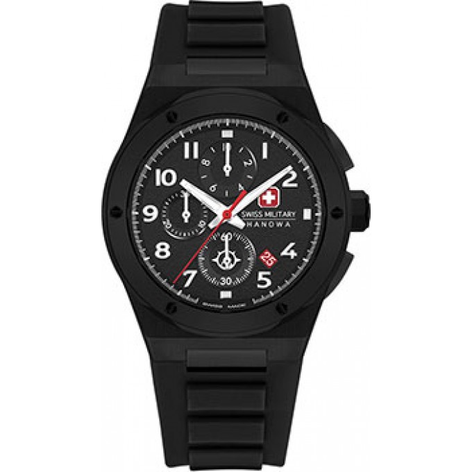 Швейцарские наручные мужские часы SWISS MILITARY HANOWA SMWGO2102030. Коллекция Sonoran Chrono W232783