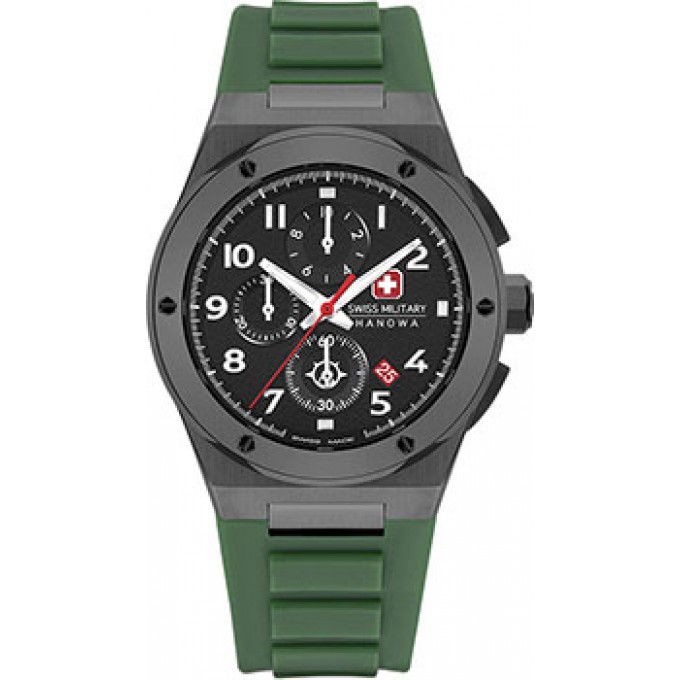 Швейцарские наручные мужские часы SWISS MILITARY HANOWA SMWGO2102040. Коллекция Sonoran Chrono W232784