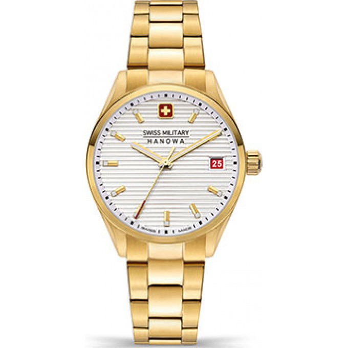 Швейцарские наручные женские часы SWISS MILITARY HANOWA SMWLH2200210. Коллекция Roadrunner W232808