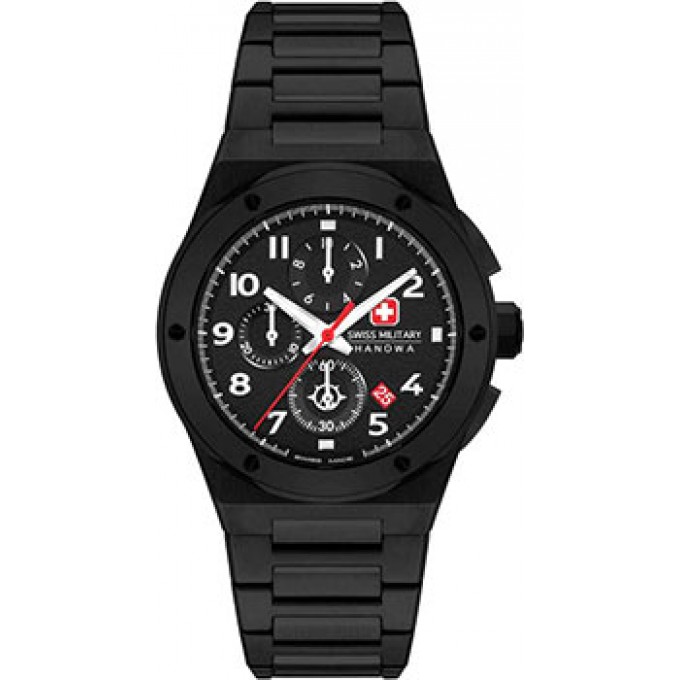 Швейцарские наручные мужские часы SWISS MILITARY HANOWA SMWGI2102031. Коллекция Sonoran Chrono W234023