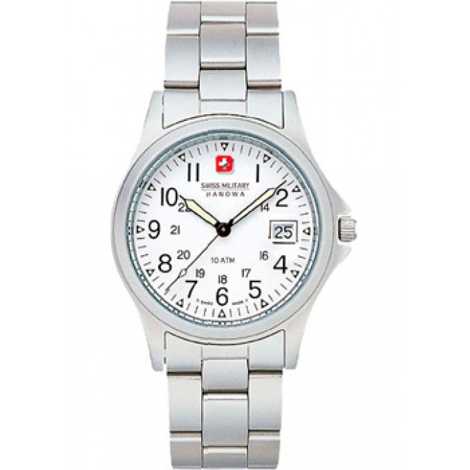 Швейцарские наручные мужские часы SWISS MILITARY HANOWA 06-5013.04.001. Коллекция Conquest W235874
