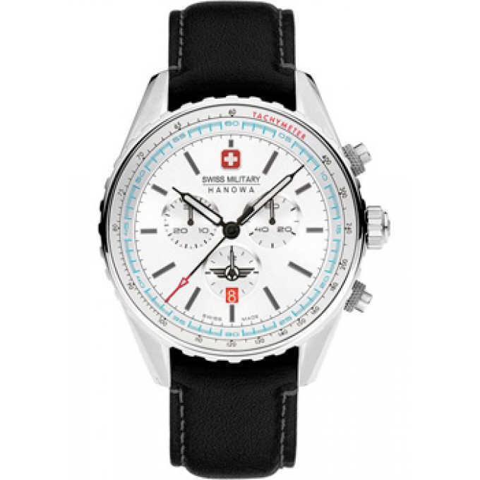 Швейцарские наручные мужские часы SWISS MILITARY HANOWA SMWGC0000302. Коллекция Afterburn Chrono W235883