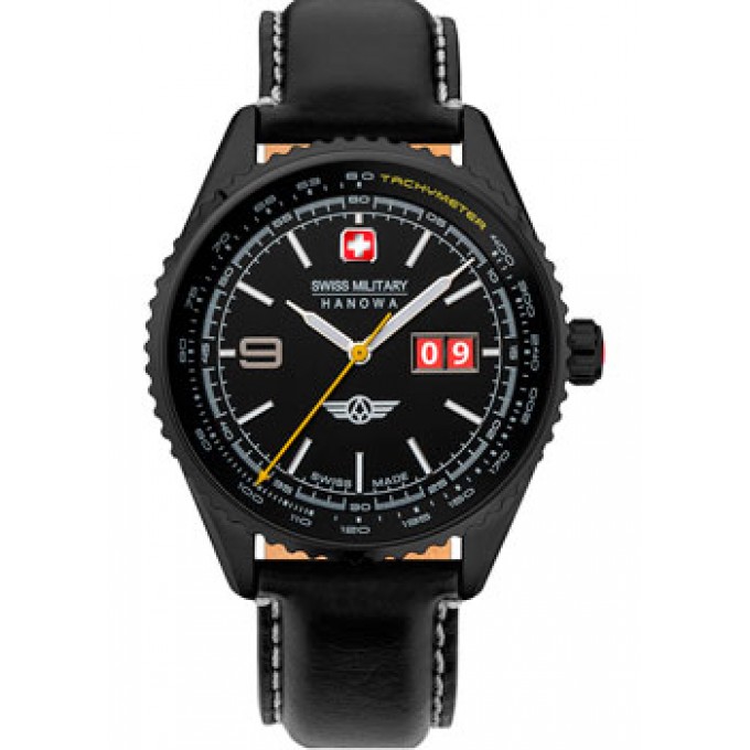 Швейцарские наручные мужские часы SWISS MILITARY HANOWA SMWGB2101030. Коллекция Afterburn W237020
