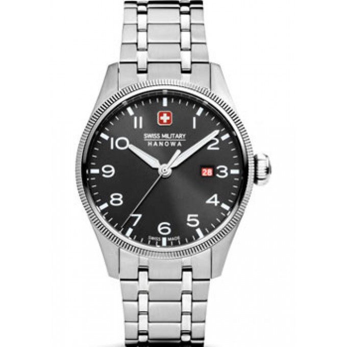 Швейцарские наручные мужские часы SWISS MILITARY HANOWA SMWGH0000801. Коллекция Thunderbolt W237027