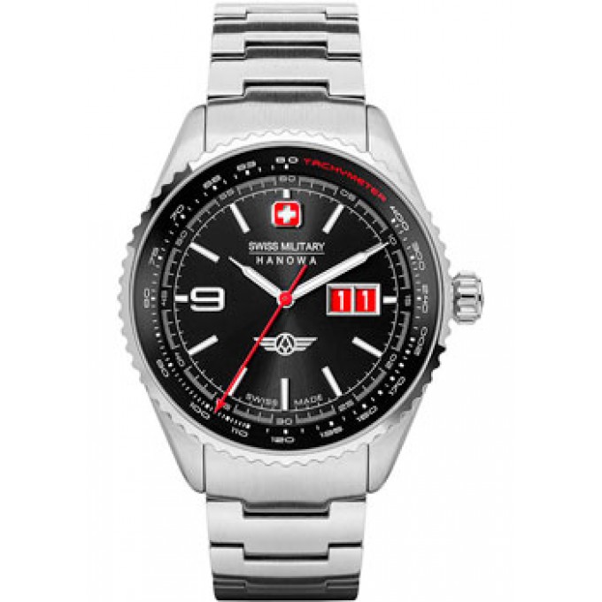 Швейцарские наручные мужские часы SWISS MILITARY HANOWA SMWGH2101006. Коллекция Afterburn W237029