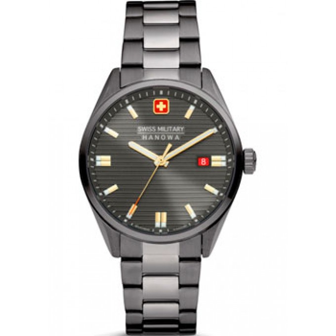 Швейцарские наручные мужские часы SWISS MILITARY HANOWA SMWGH2200141. Коллекция Roadrunner W237032