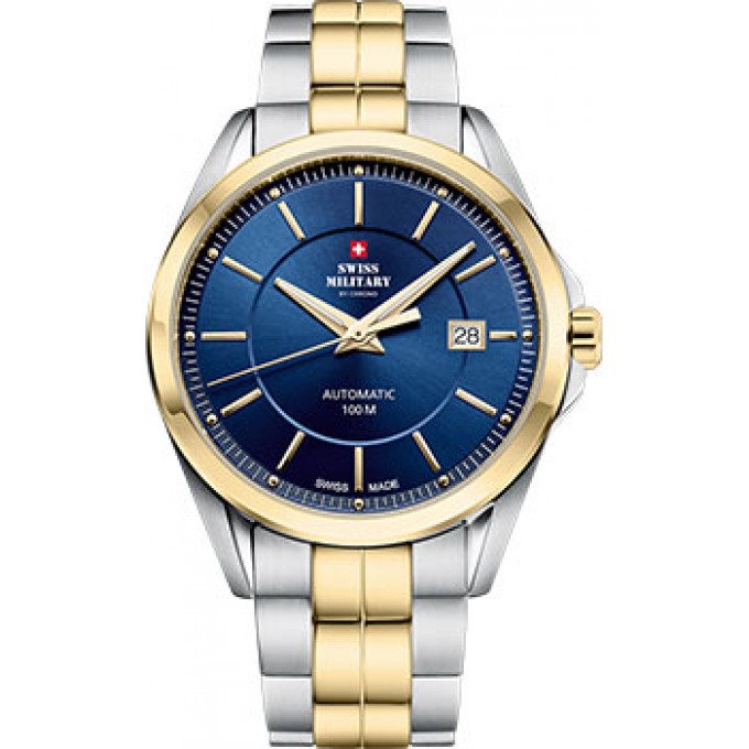 Швейцарские наручные мужские часы SWISS MILITARY SMA34085.07. Коллекция Automatic Collection W237333