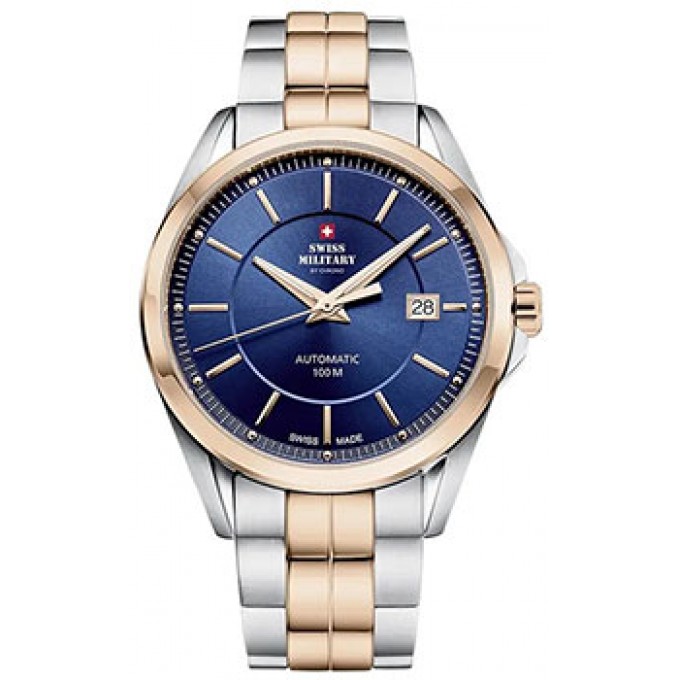 Швейцарские наручные мужские часы SWISS MILITARY SMA34085.10. Коллекция Automatic Collection W237334