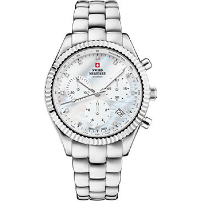 Швейцарские наручные женские часы SWISS MILITARY SM30207.02. Коллекция Elegant Sports W237878