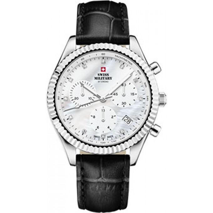 Швейцарские наручные женские часы SWISS MILITARY SM30207.05. Коллекция Elegant Sports W237879