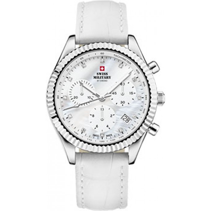 Швейцарские наручные женские часы SWISS MILITARY SM30207.06. Коллекция Elegant Sports W237880