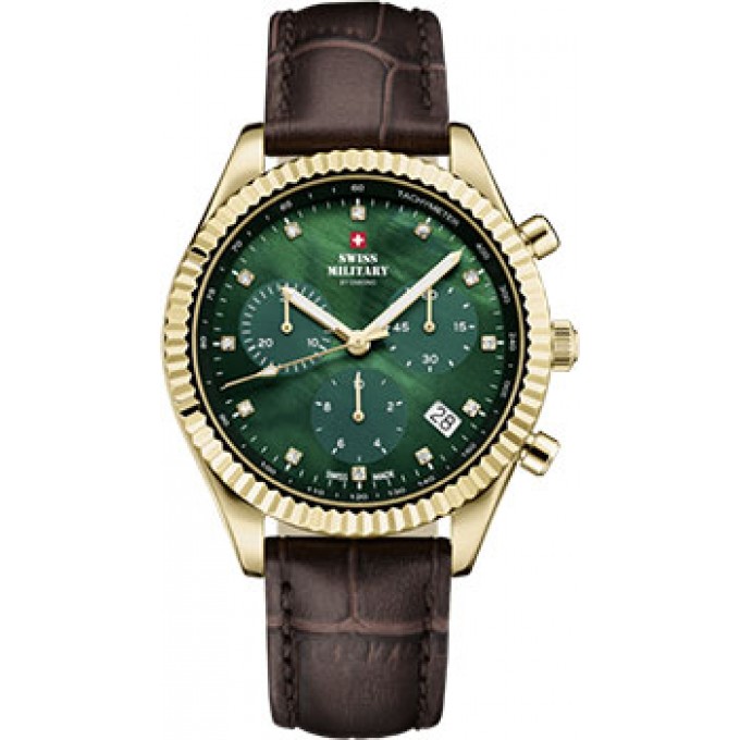 Швейцарские наручные женские часы SWISS MILITARY SM30207.08. Коллекция Elegant Sports W237882
