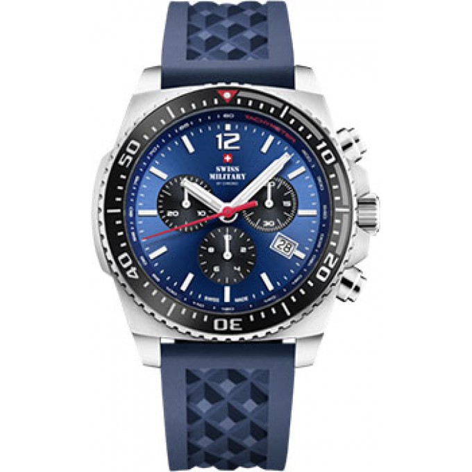 Швейцарские наручные мужские часы SWISS MILITARY SM34093.06. Коллекция Sports W237891