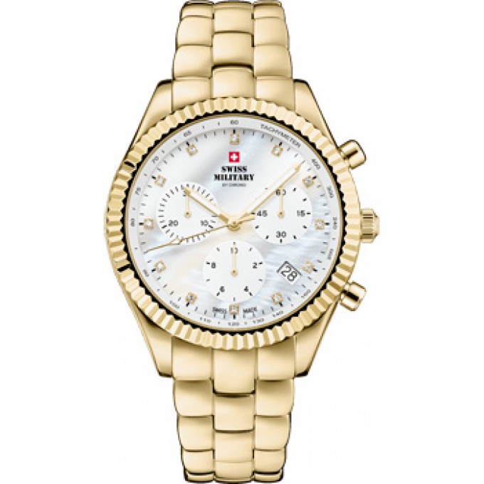 Швейцарские наручные женские часы SWISS MILITARY SM30207.03. Коллекция Elegant Sports W238869