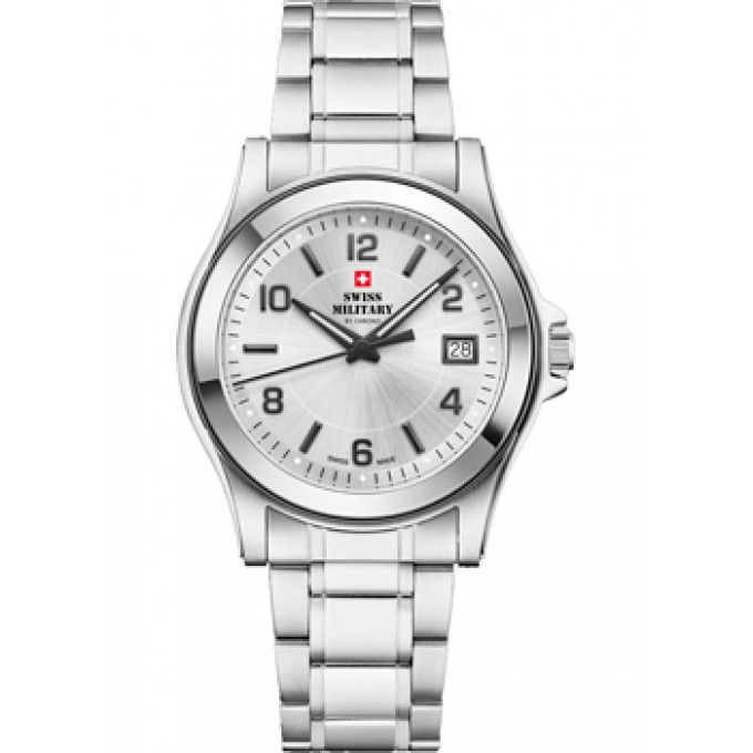 Швейцарские наручные мужские часы SWISS MILITARY SM34002.22. Коллекция Classic W240158