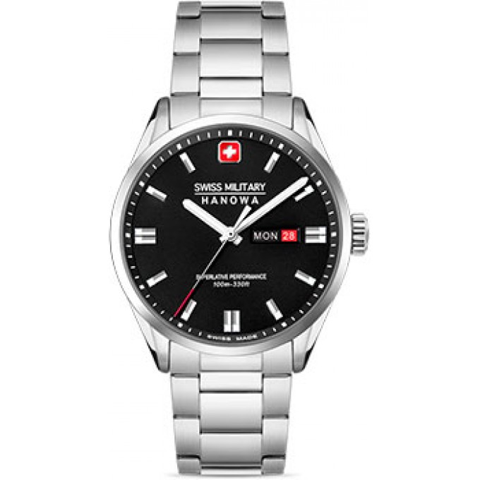 Швейцарские наручные мужские часы SWISS MILITARY HANOWA SMWGH0001601. Коллекция Maxed W240897