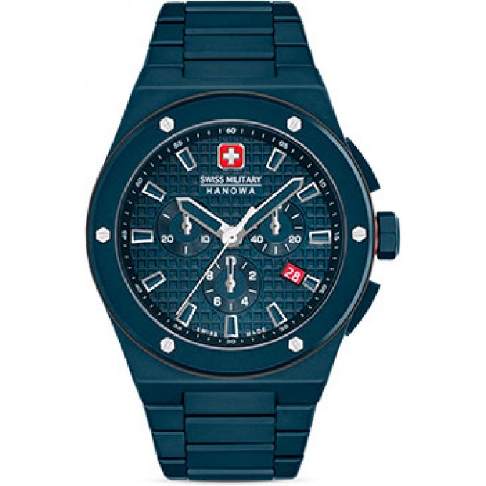 Швейцарские наручные мужские часы SWISS MILITARY HANOWA SMWGI0002281. Коллекция Sidewinder Ceramic W240904