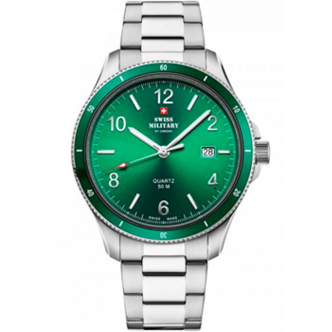 Швейцарские наручные мужские часы SWISS MILITARY SM34096.05. Коллекция Classic W242177