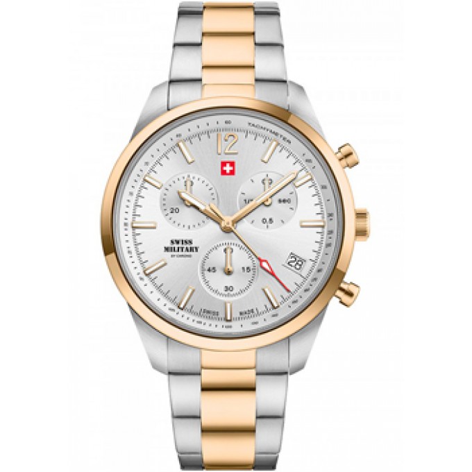Швейцарские наручные мужские часы SWISS MILITARY SM34097.05. Коллекция Classic W242179