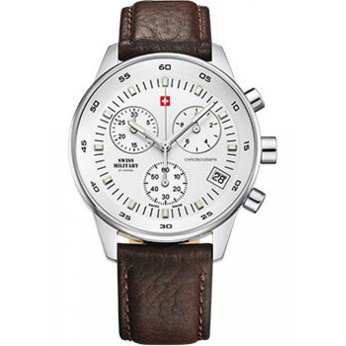 Швейцарские наручные мужские часы SWISS MILITARY SM30052.04. Коллекция Minimalist W81532