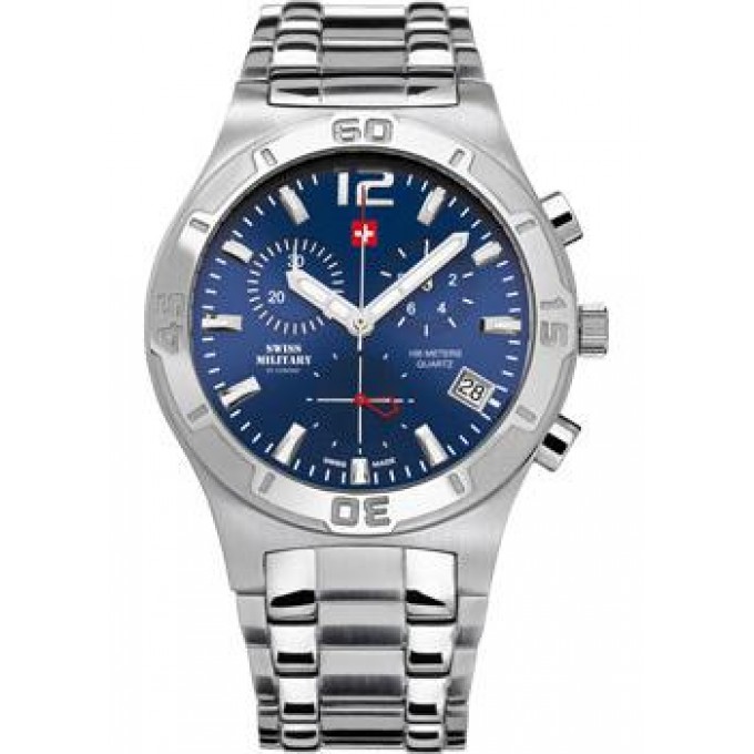 Швейцарские наручные мужские часы SWISS MILITARY SM34015.03. Коллекция Sports W81536
