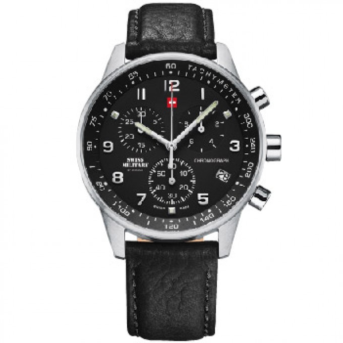 Швейцарские наручные мужские часы SWISS MILITARY SM34012.05. Коллекция Minimalist W87589