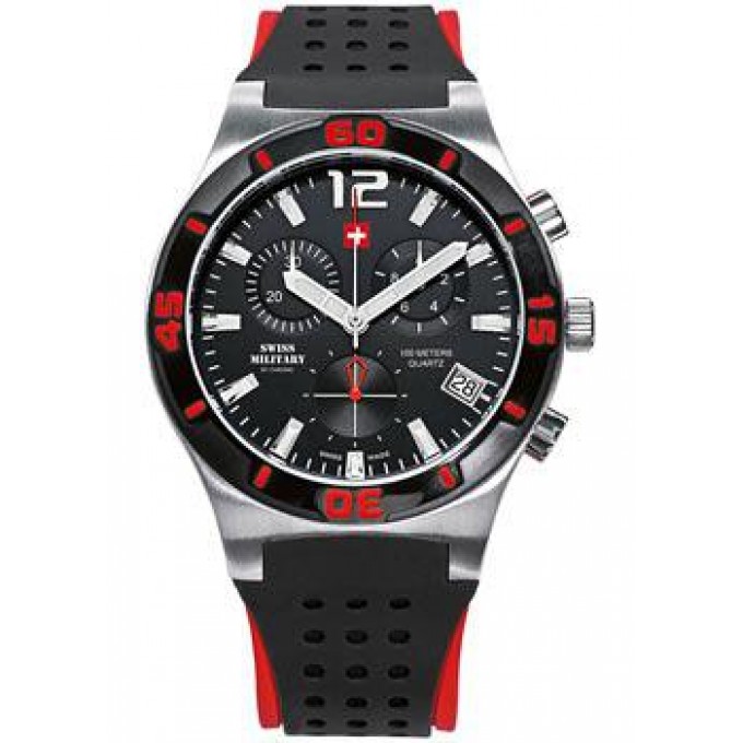 Швейцарские наручные мужские часы SWISS MILITARY SM34015.06. Коллекция Sports W90237