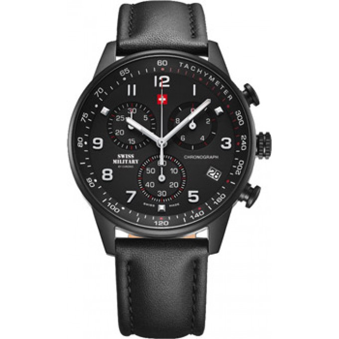 Швейцарские наручные мужские часы SWISS MILITARY SM34012.08. Коллекция Minimalist W91607