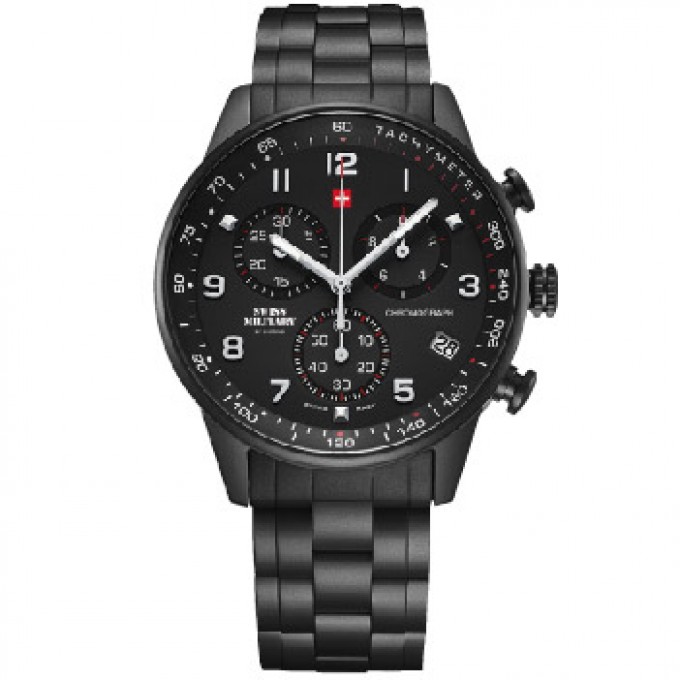 Швейцарские наручные мужские часы SWISS MILITARY SM34012.04. Коллекция Minimalist W91608