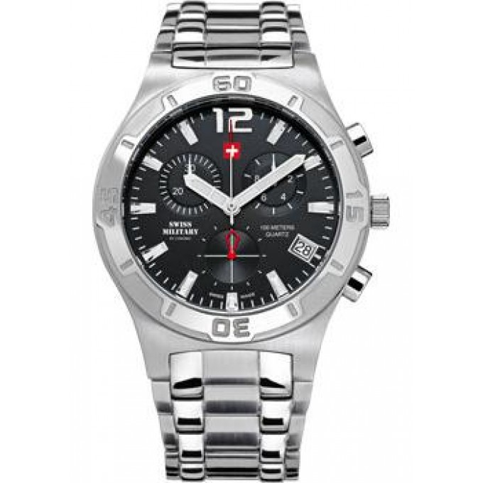Швейцарские наручные мужские часы SWISS MILITARY SM34015.01. Коллекция Sports W93990